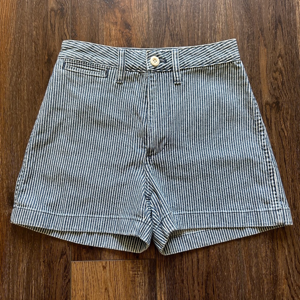 Madewell striped shorts
